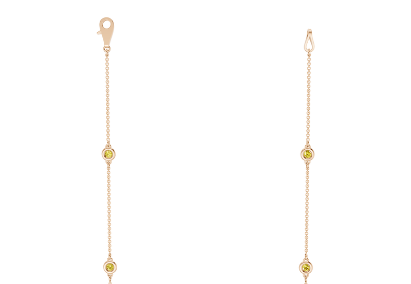 Harmony Yellow Diamond Stationed Necklace 1½ Carat Total Wt. - Ring Premier