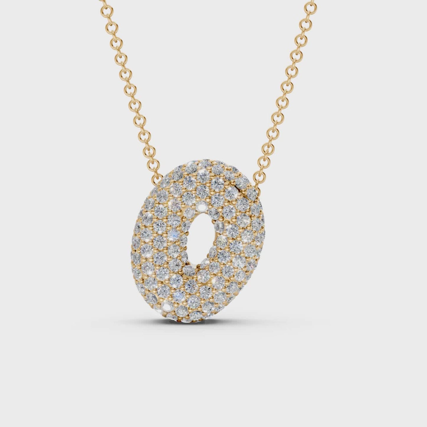 The Bubbletini Pavé Necklace