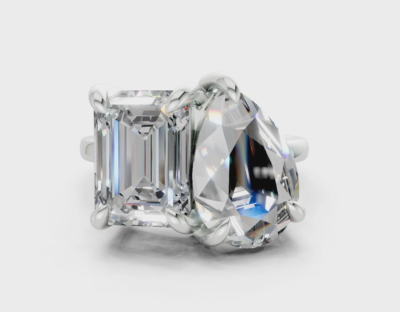 The Duet Signature Engagement Ring
