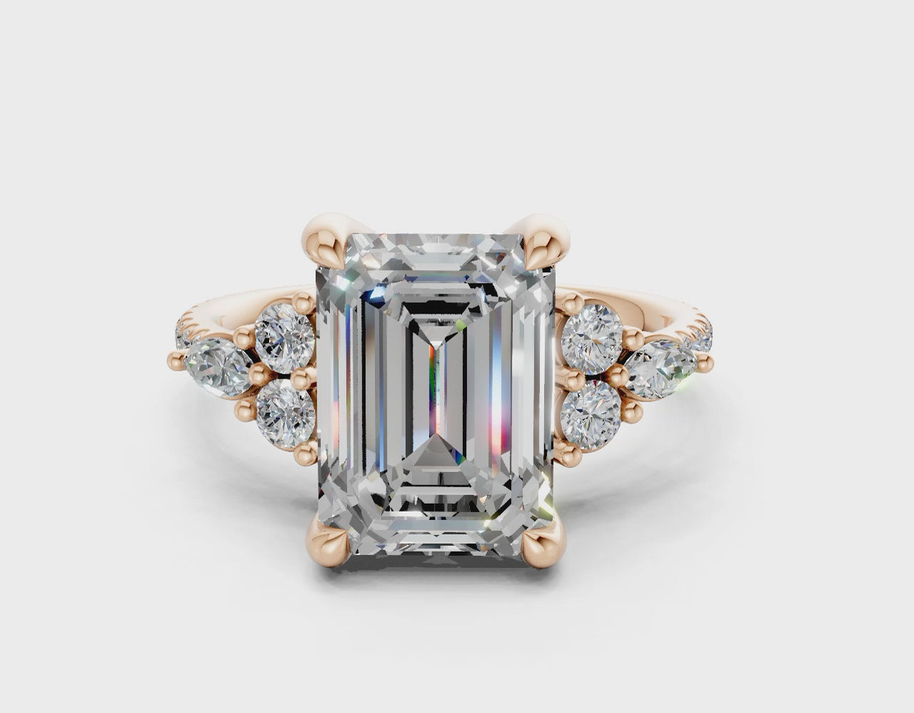 The Hudson Pavé Signature Engagement Ring