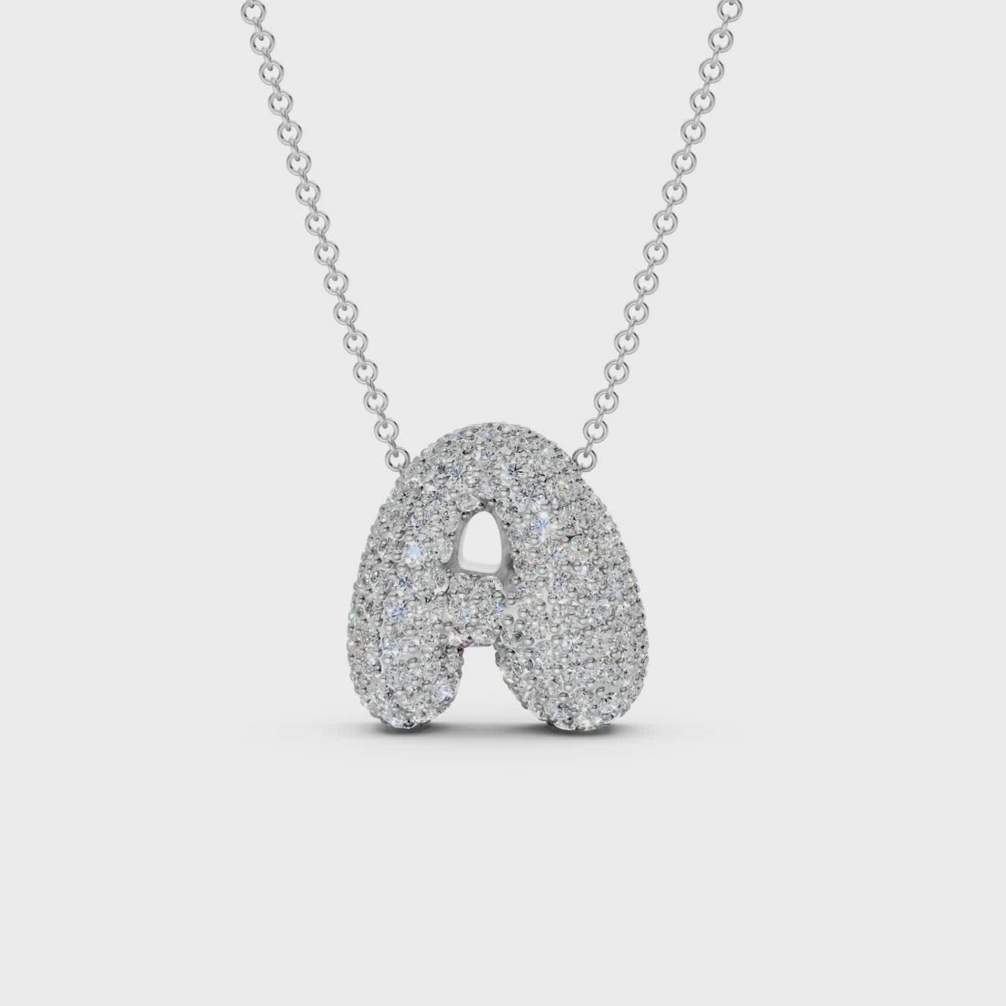 The Bubbletini Pavé Necklace