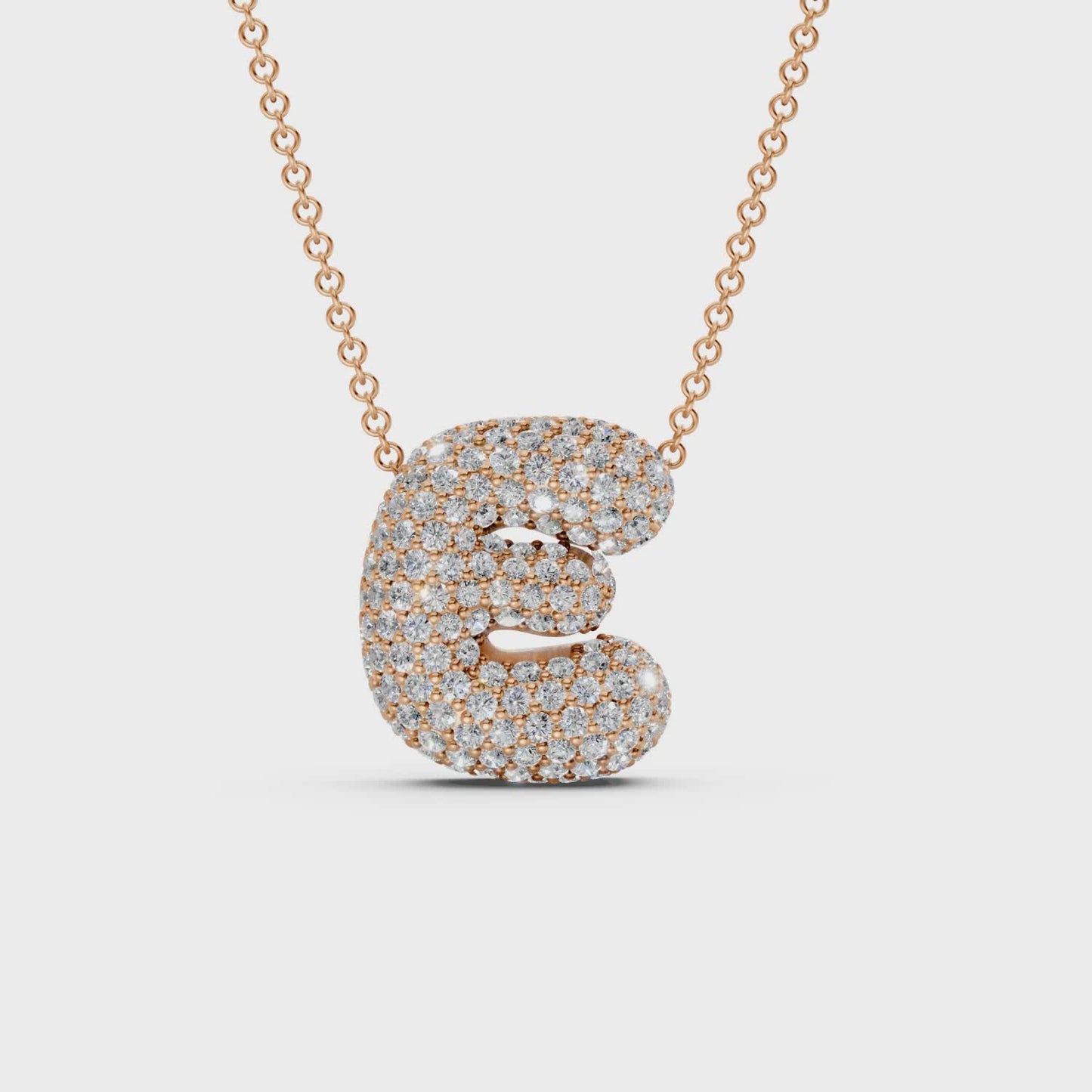 The Bubbletini Pavé Necklace