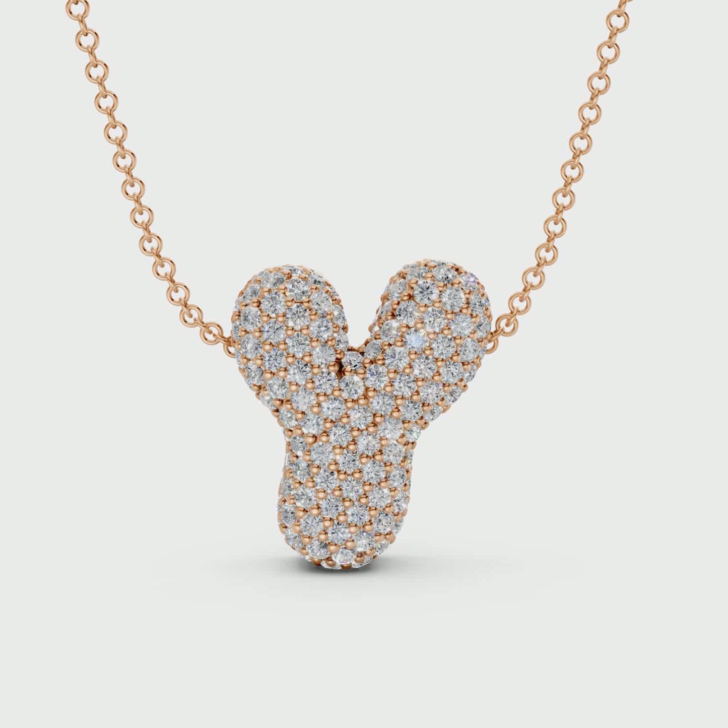 The Bubbletini Pavé Necklace