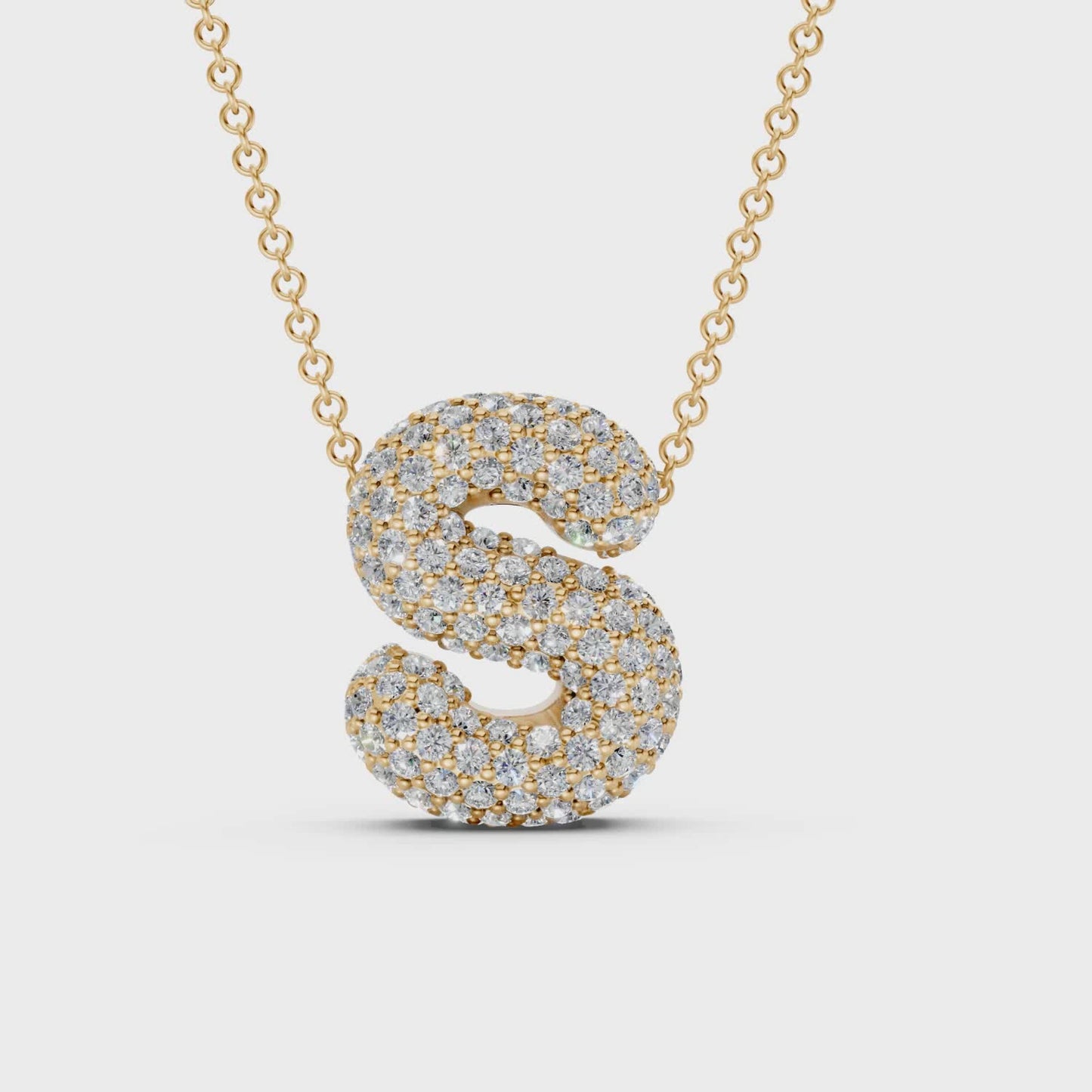 The Bubbletini Pavé Necklace