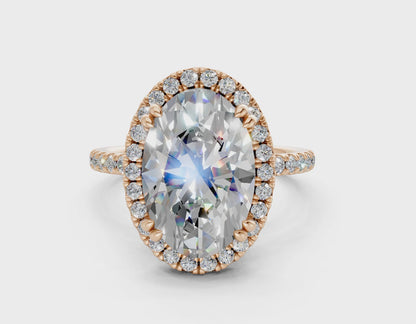 The Fifth Avenue Halo Engagement Ring