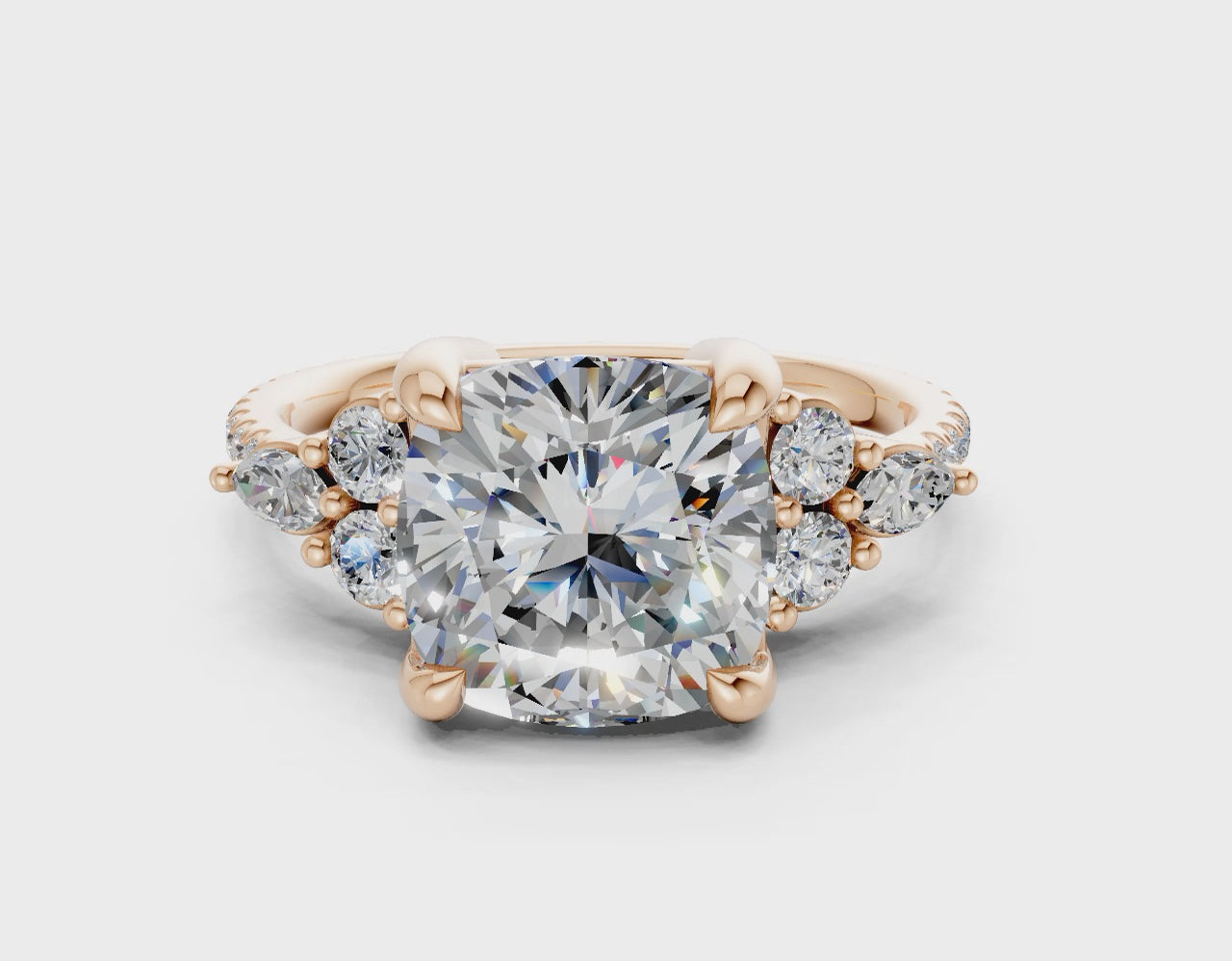 The Hudson Pavé Signature Engagement Ring