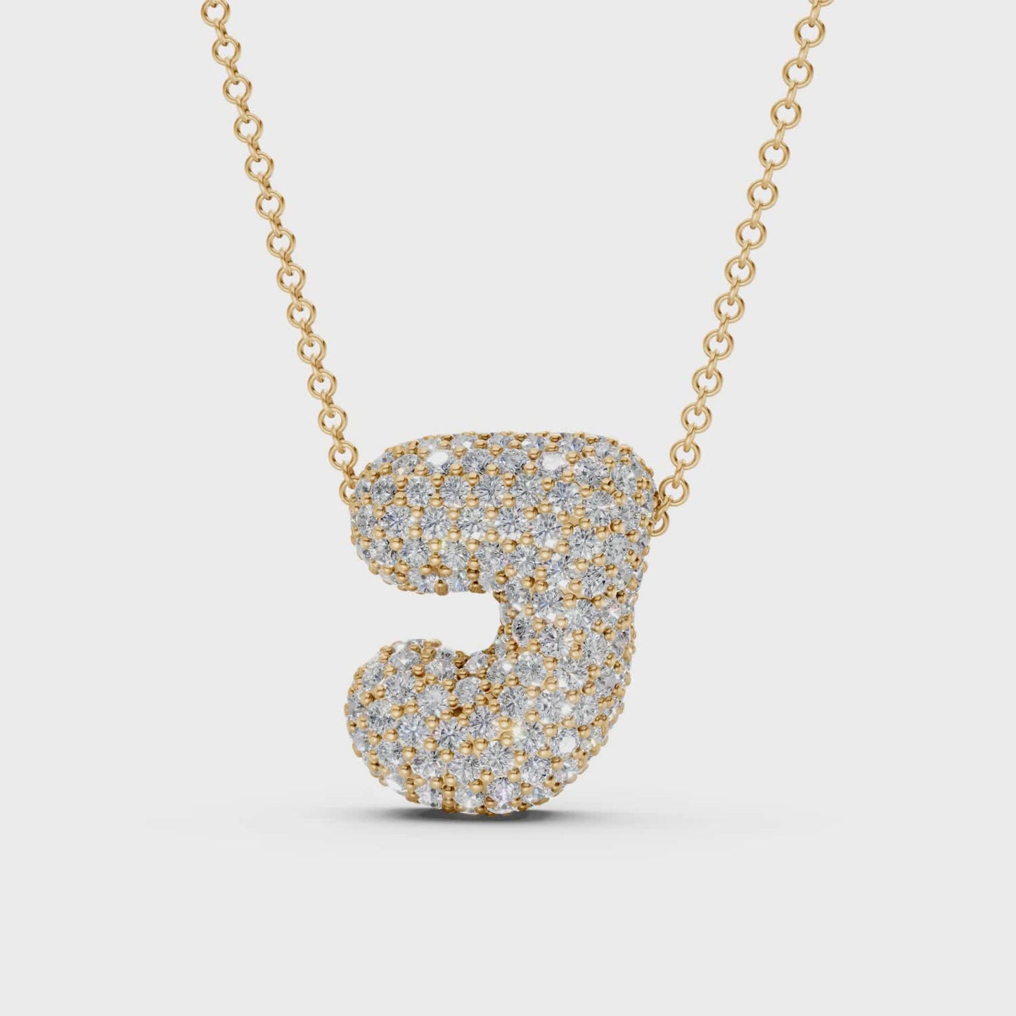 The Bubbletini Pavé Necklace