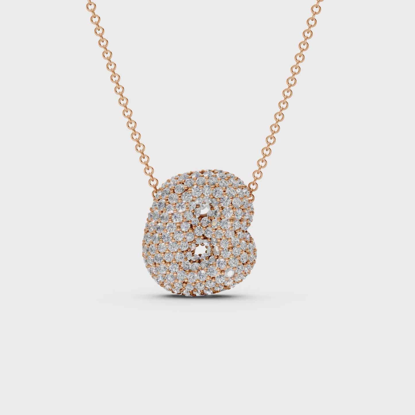 The Bubbletini Pavé Necklace