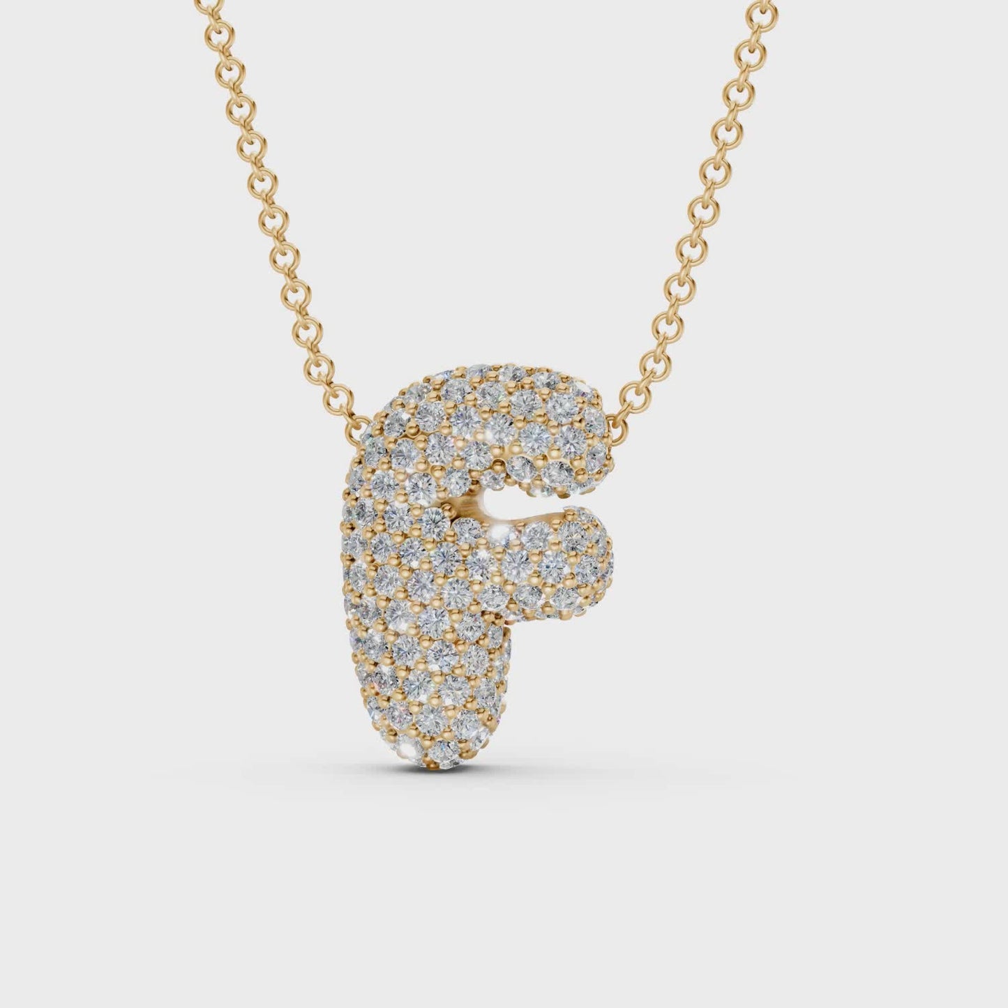 The Bubbletini Pavé Necklace