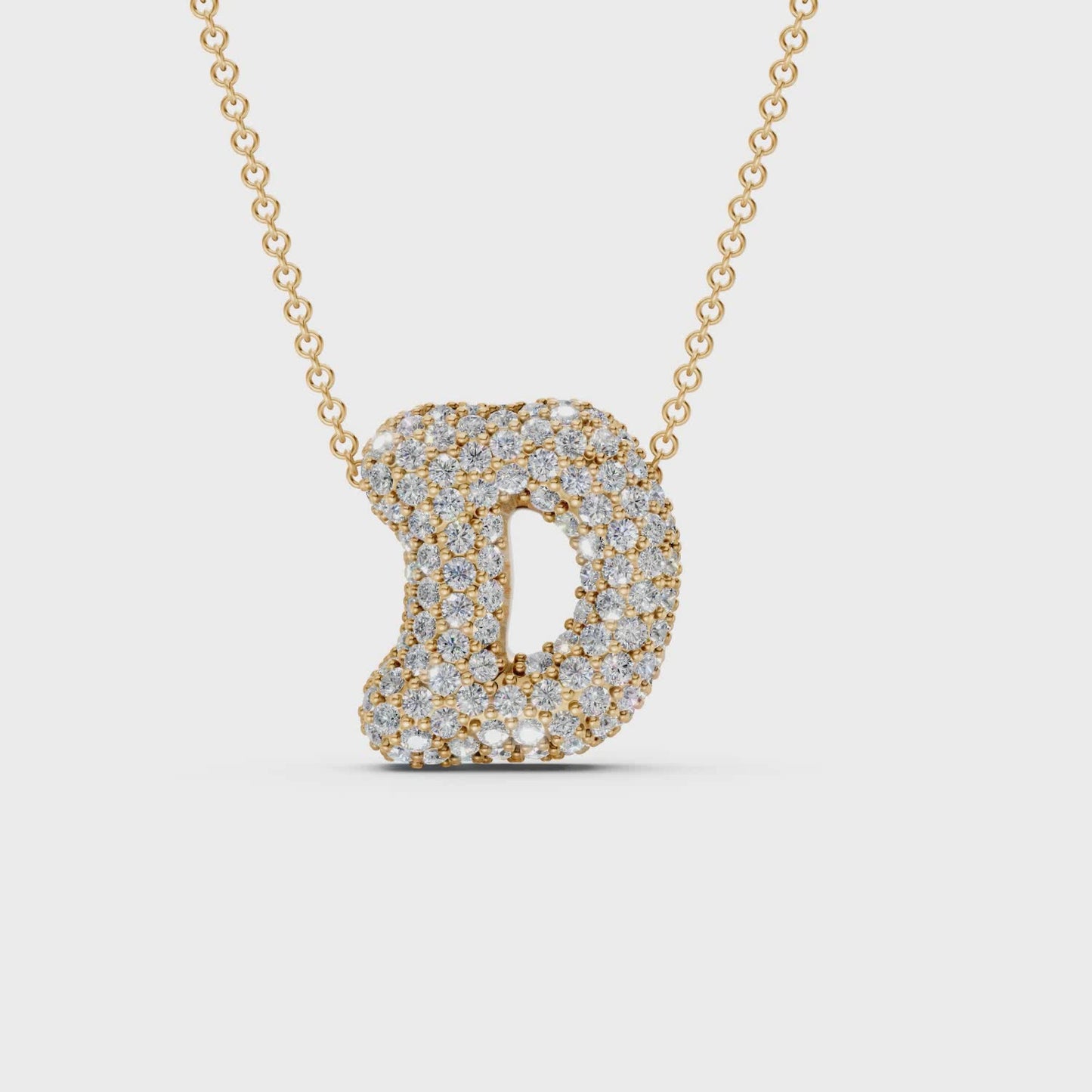 The Bubbletini Pavé Necklace