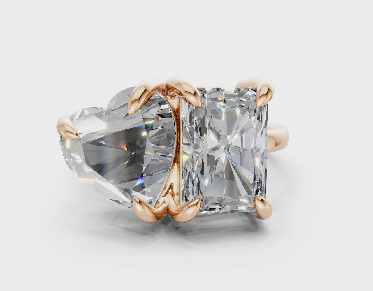 The Duet Signature Engagement Ring