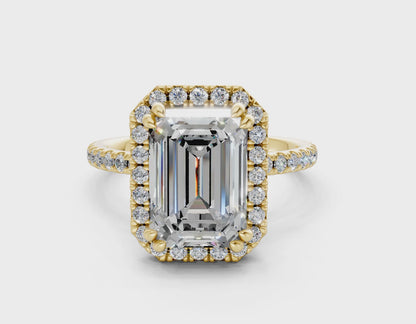 The Fifth Avenue Halo Engagement Ring