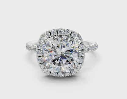 The Fifth Avenue Halo Engagement Ring