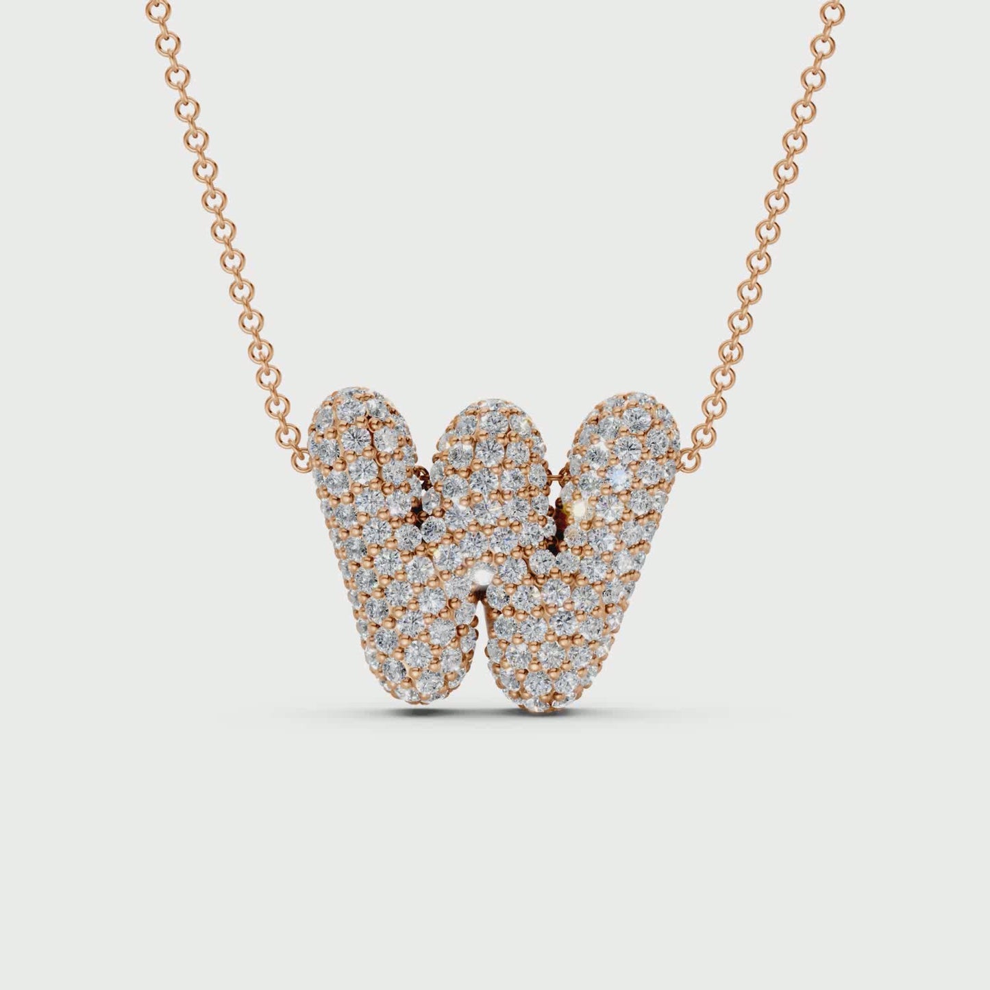 The Bubbletini Pavé Necklace