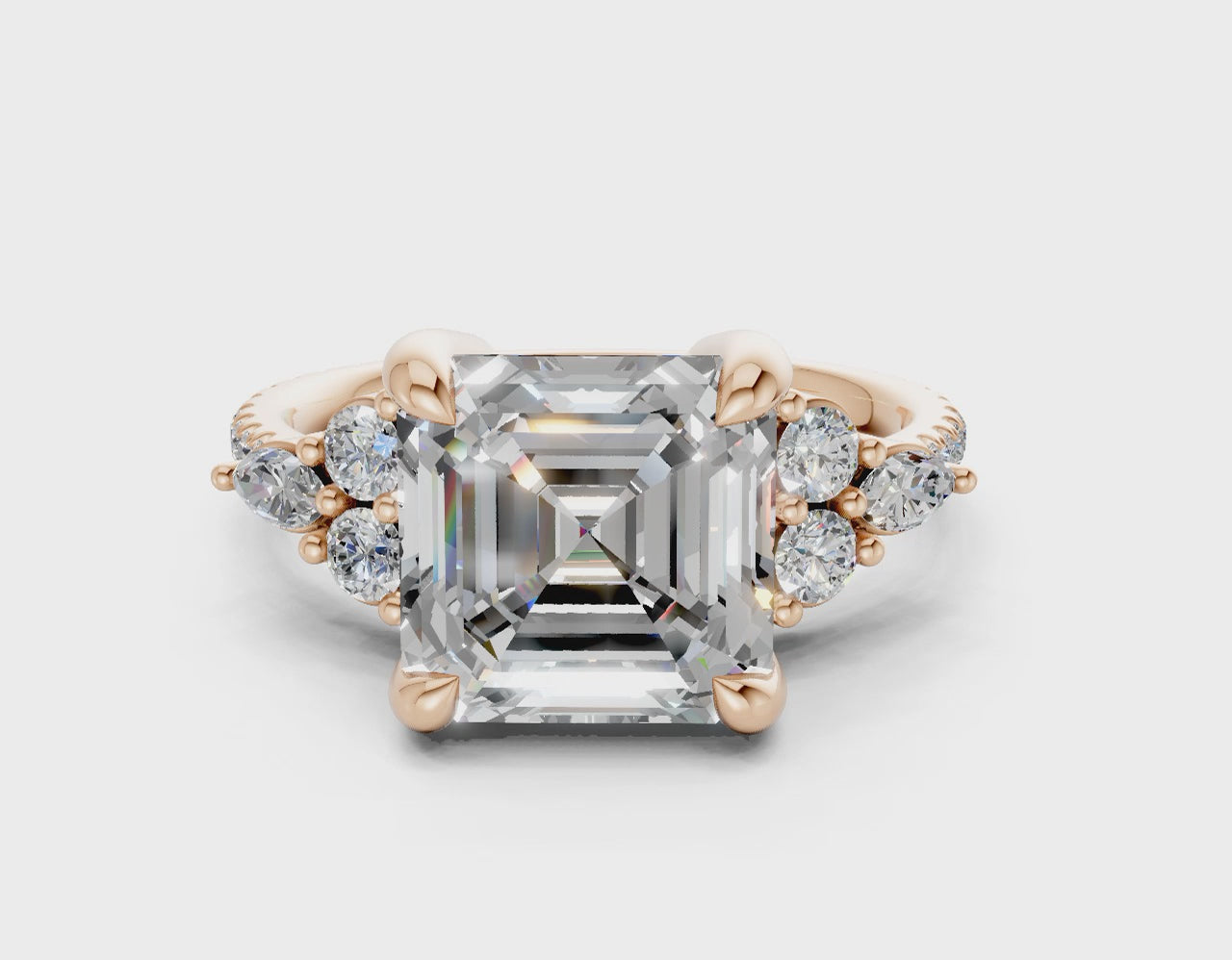 The Hudson Pavé Signature Engagement Ring