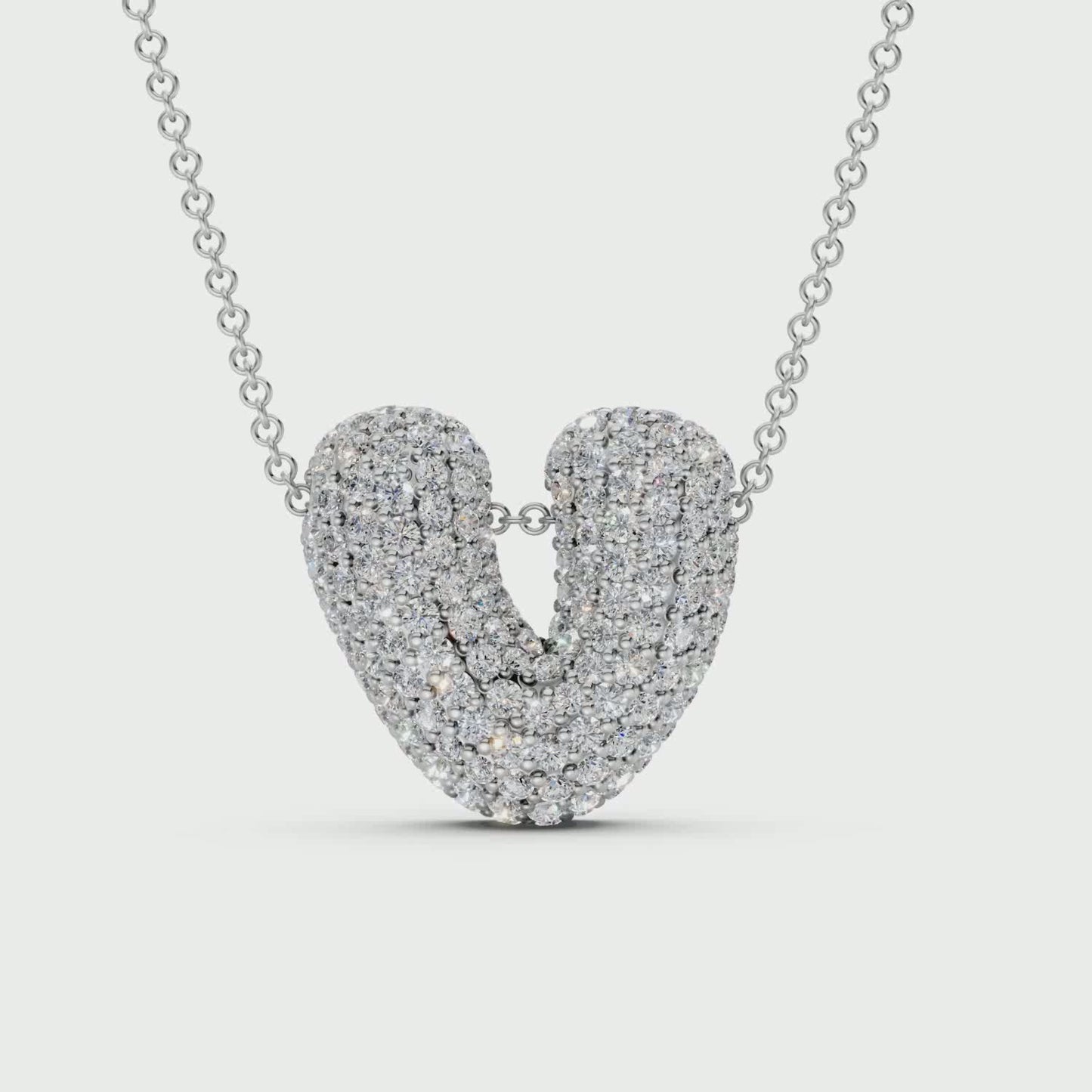 The Bubbletini Pavé Necklace