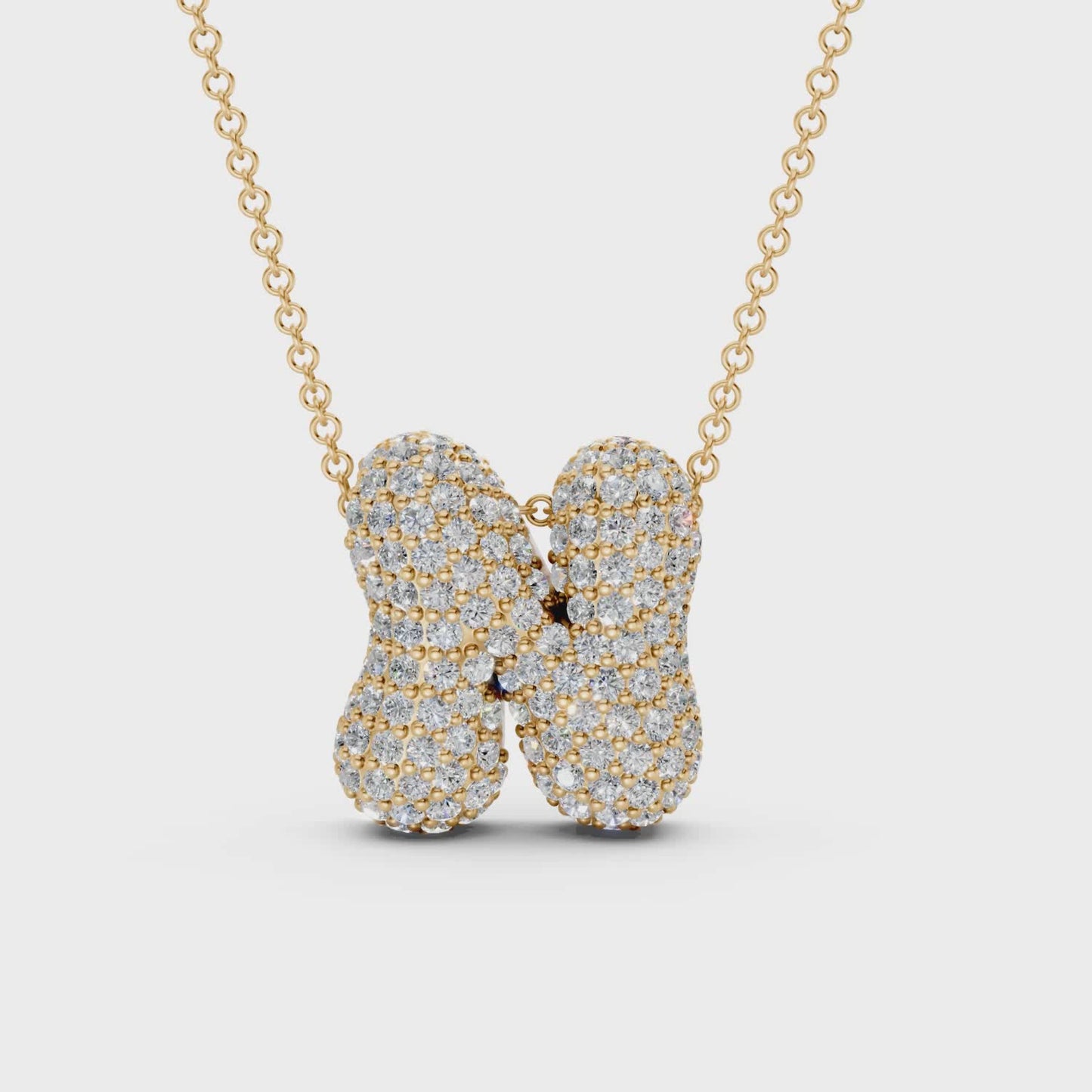 The Bubbletini Pavé Necklace