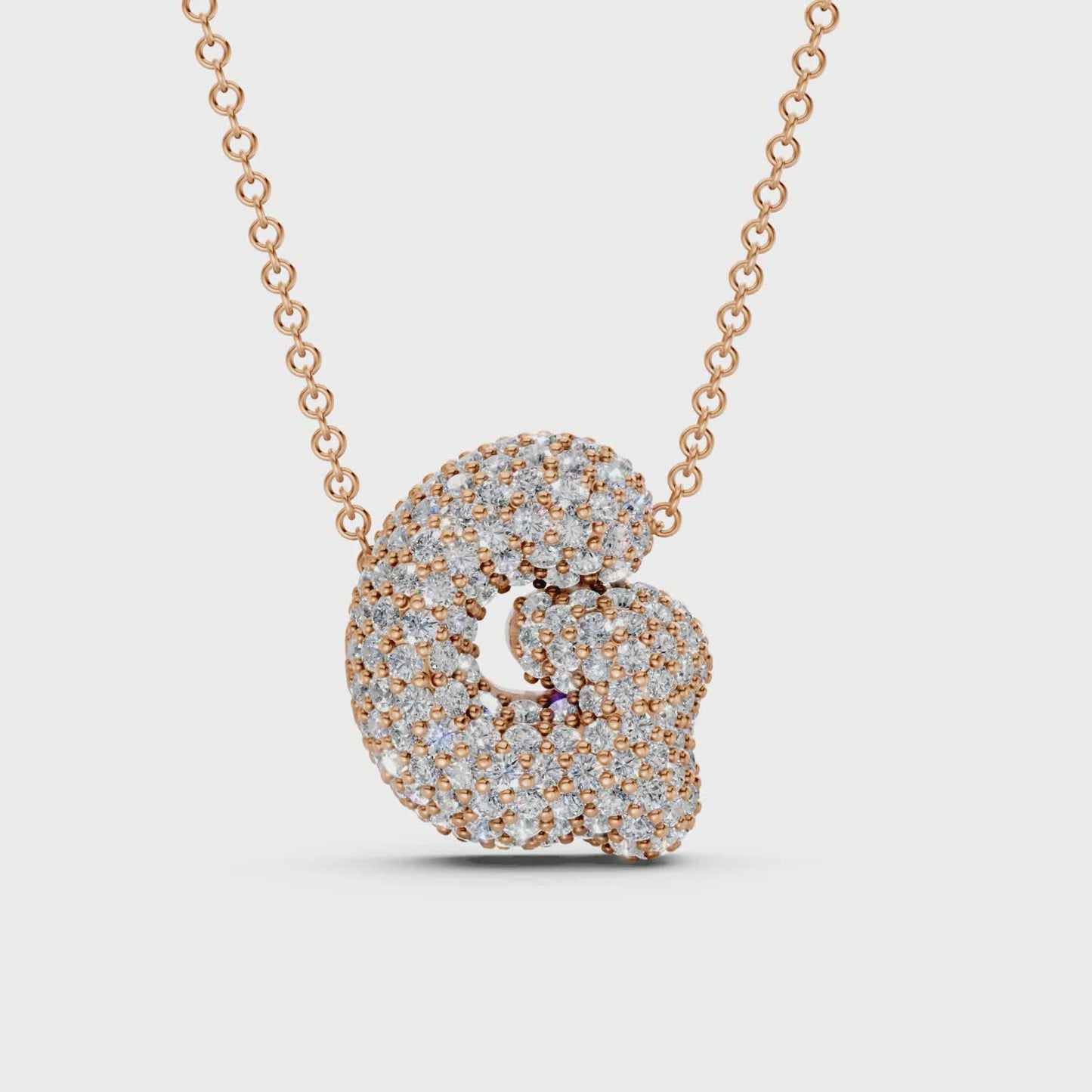 The Bubbletini Pavé Necklace