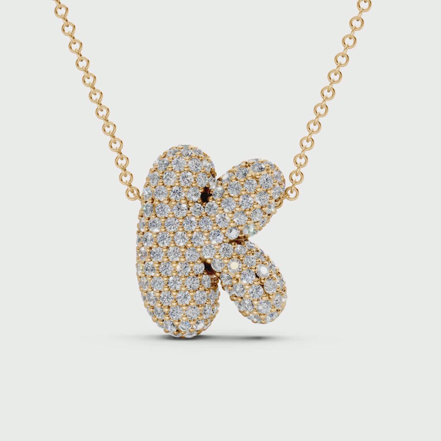 The Bubbletini Pavé Necklace
