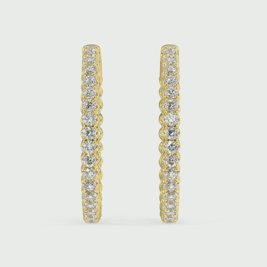 Mykonos Eternity Hoops