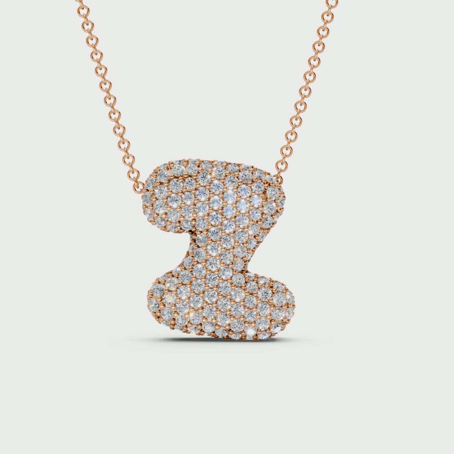 The Bubbletini Pavé Necklace
