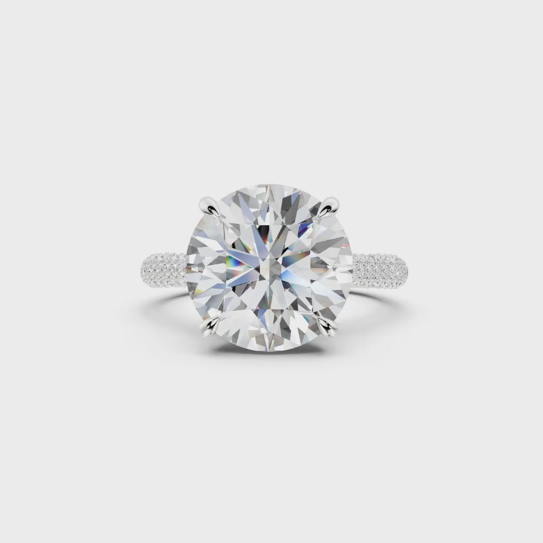The Park Avenue Halo Engagement Ring