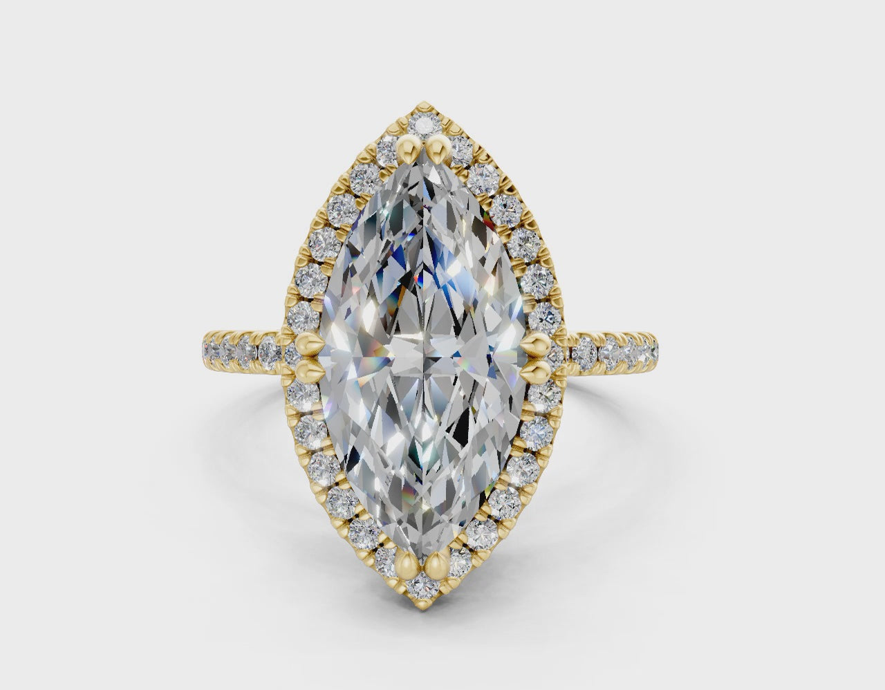 The Fifth Avenue Halo Engagement Ring