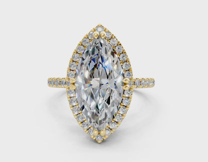 The Fifth Avenue Halo Engagement Ring