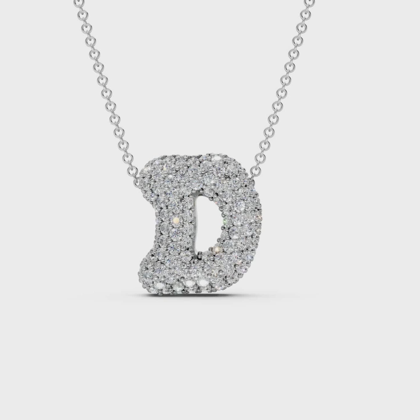 The Bubbletini Pavé Necklace