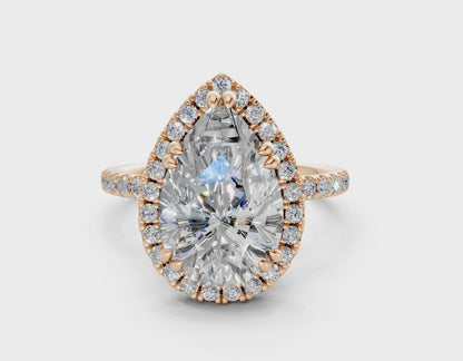 The Fifth Avenue Halo Engagement Ring