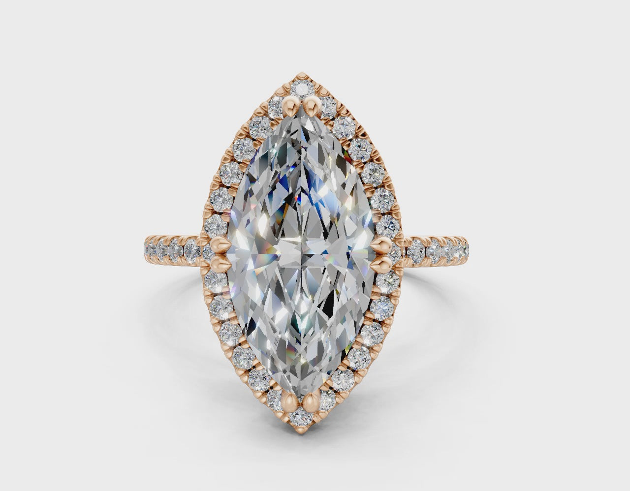 The Fifth Avenue Halo Engagement Ring