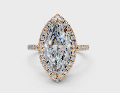 The Fifth Avenue Halo Engagement Ring