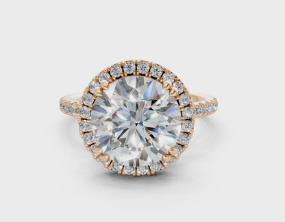 The Fifth Avenue Halo Engagement Ring