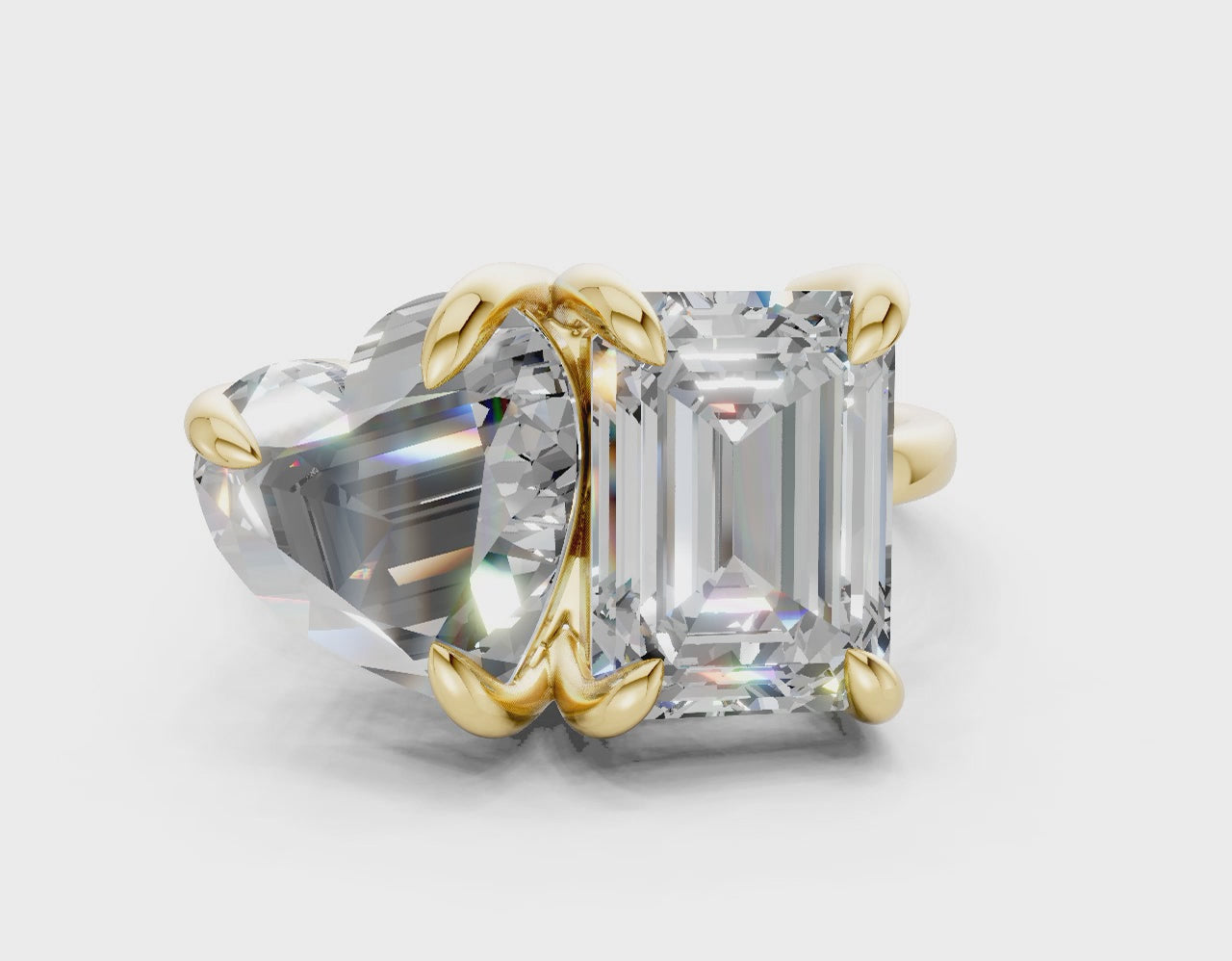 The Duet Signature Engagement Ring