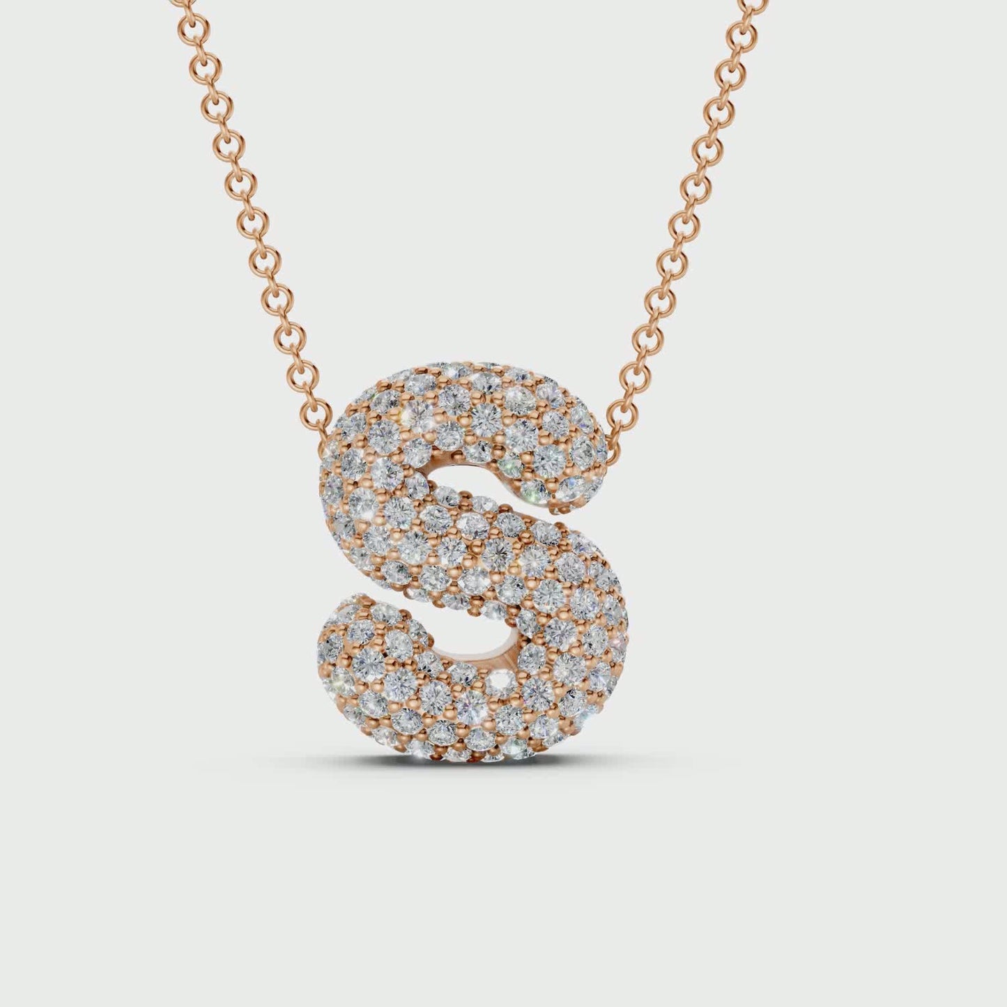 The Bubbletini Pavé Necklace