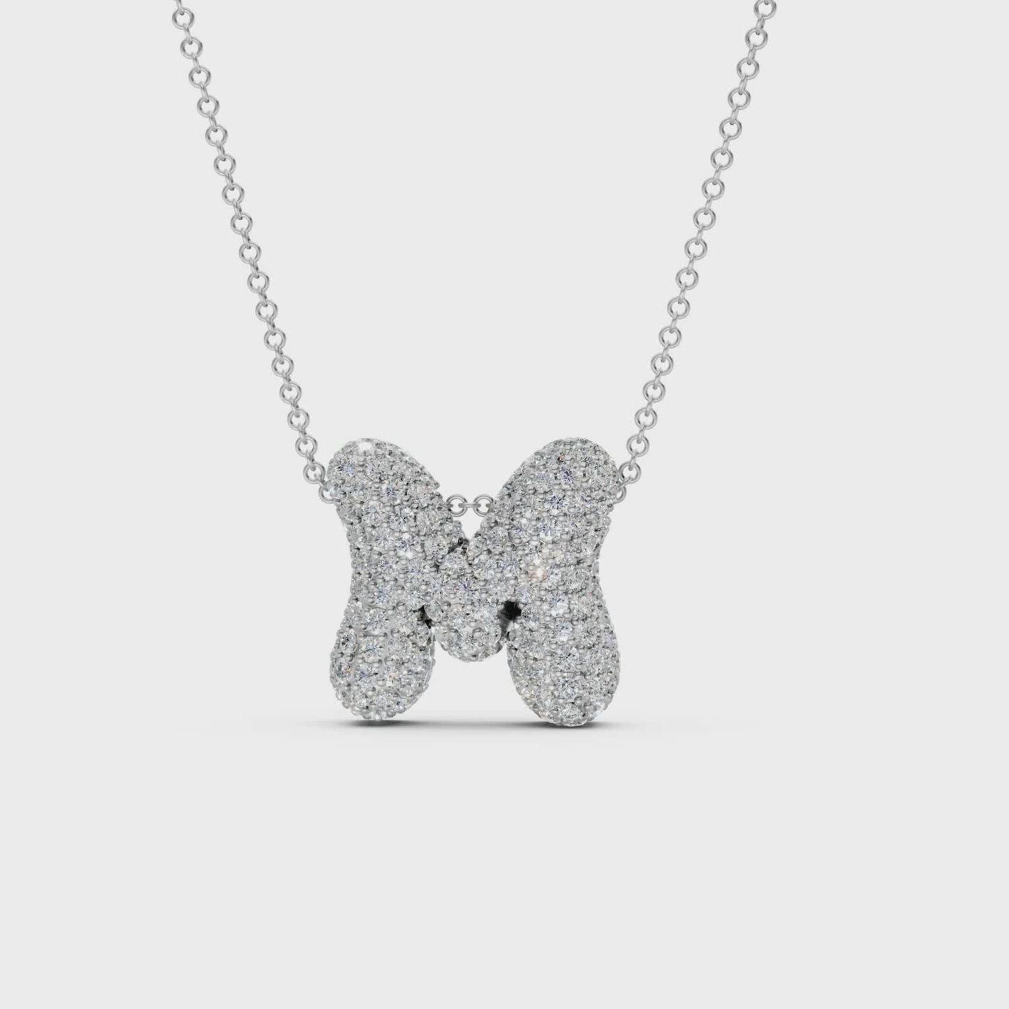 The Bubbletini Pavé Necklace