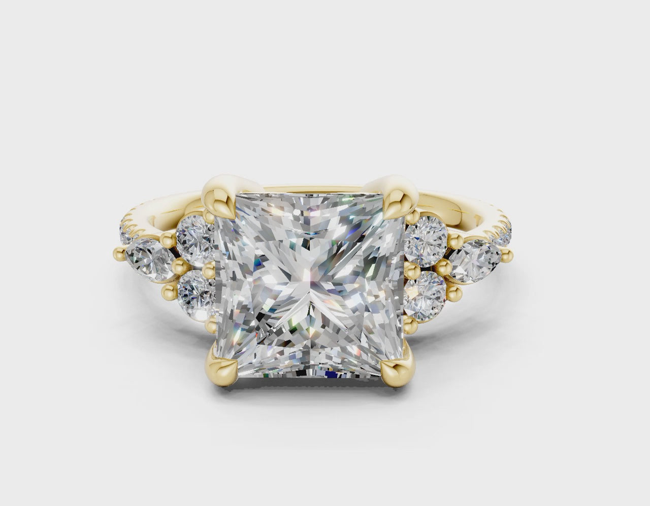 The Hudson Pavé Signature Engagement Ring