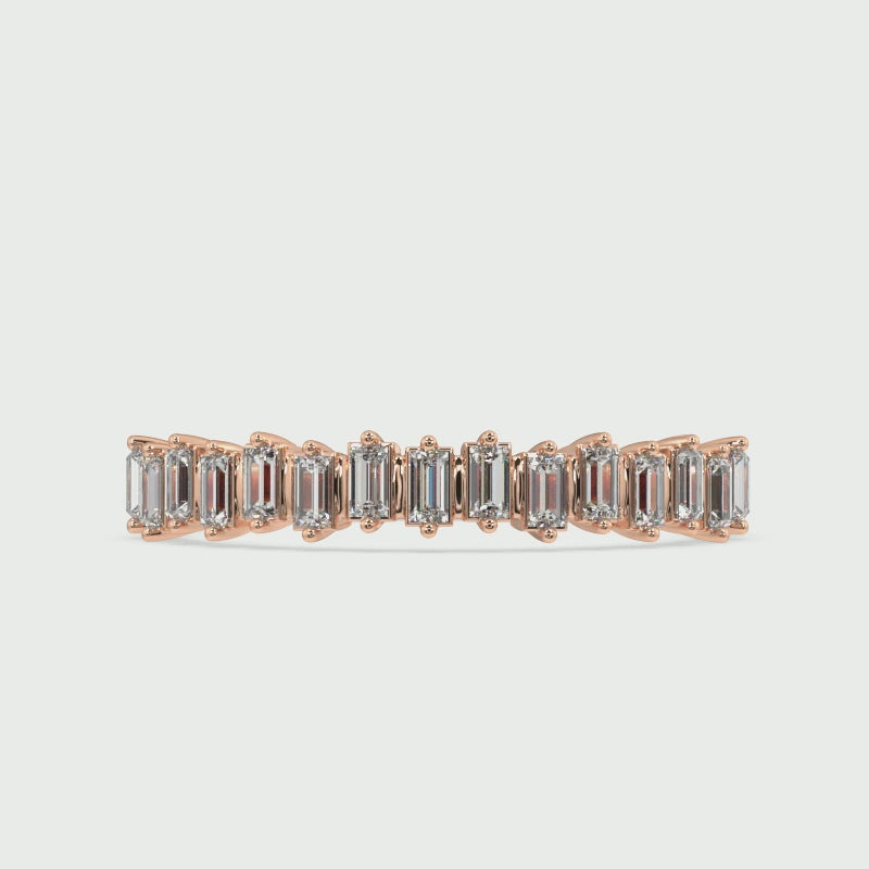 Aurora Baguette Diamond Ring
