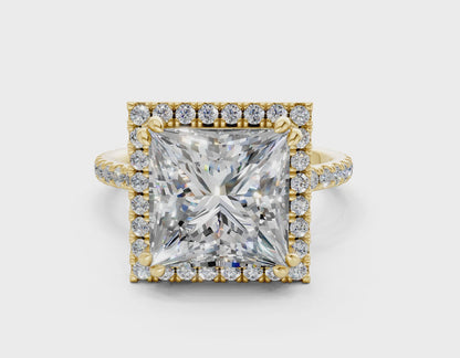 The Fifth Avenue Halo Engagement Ring