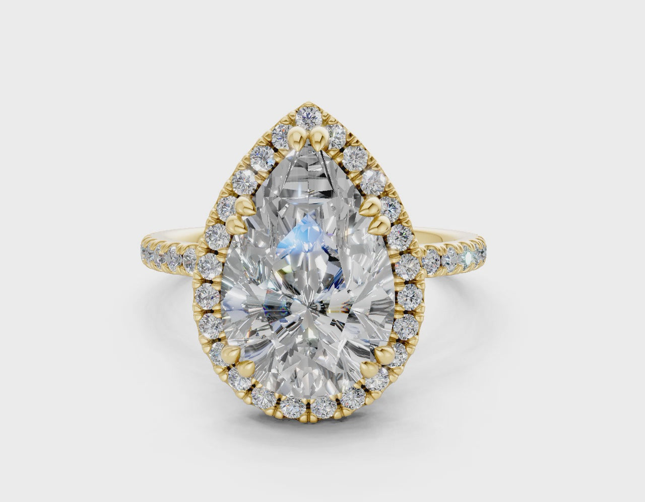 The Fifth Avenue Halo Engagement Ring