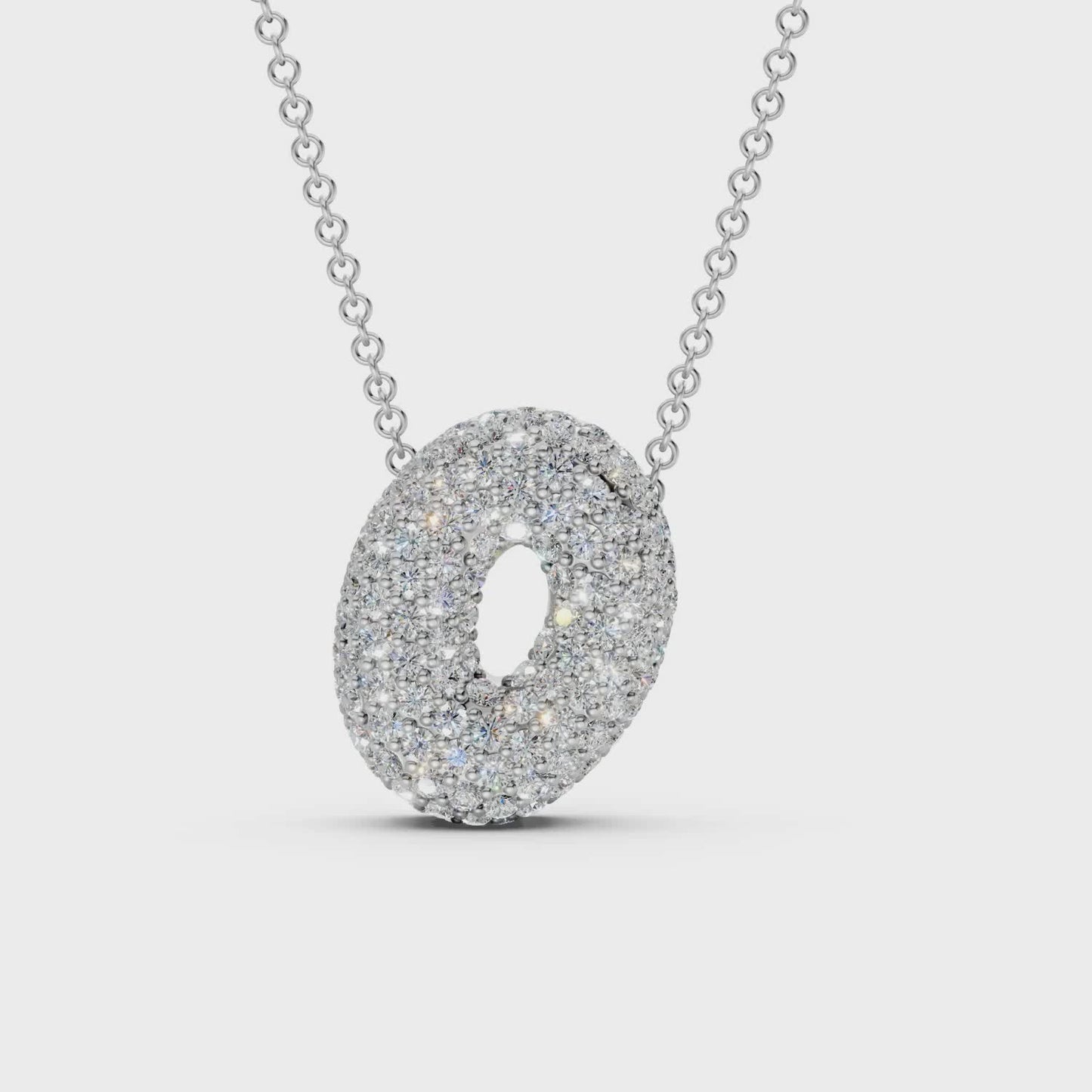 The Bubbletini Pavé Necklace