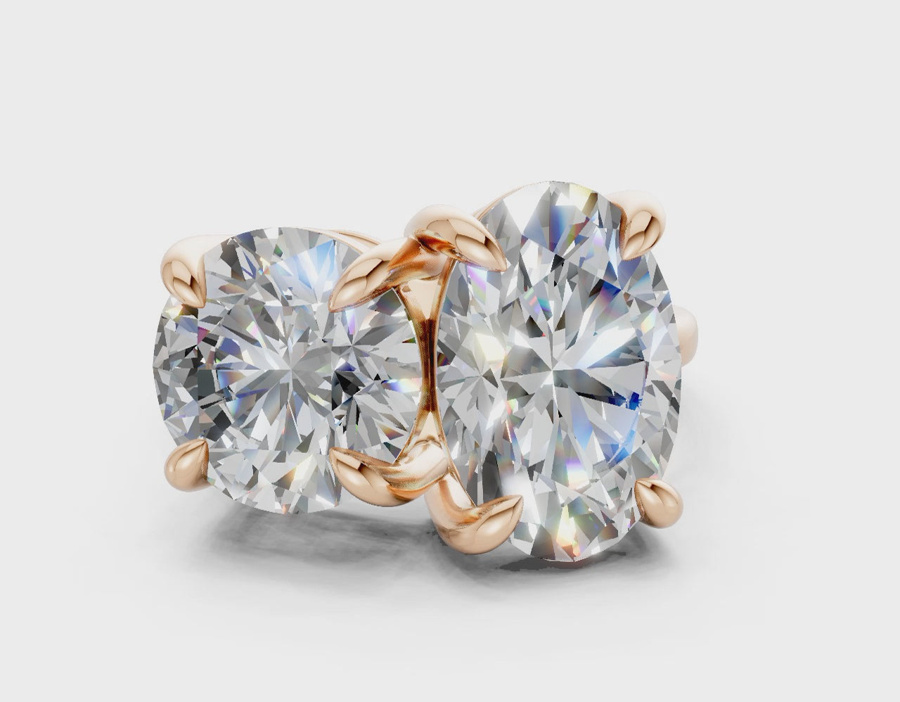 The Duet Signature Engagement Ring
