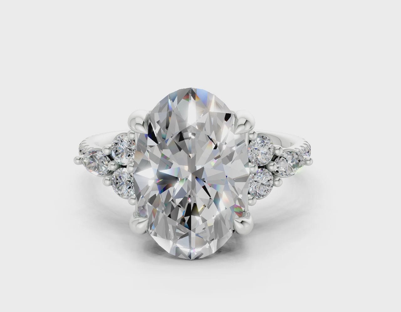 The Hudson Pavé Signature Engagement Ring