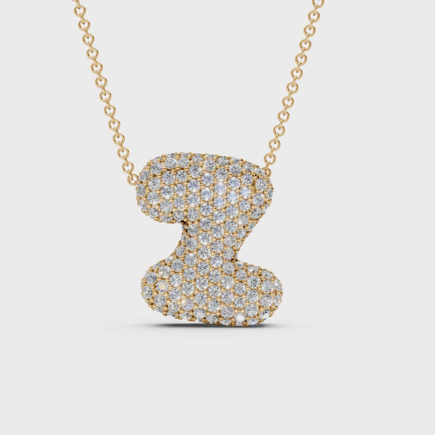 The Bubbletini Pavé Necklace