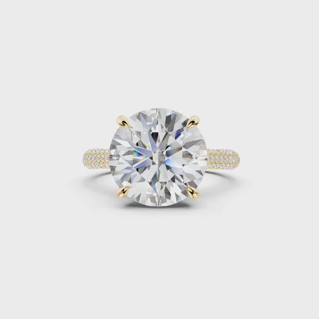 The Park Avenue Halo Engagement Ring