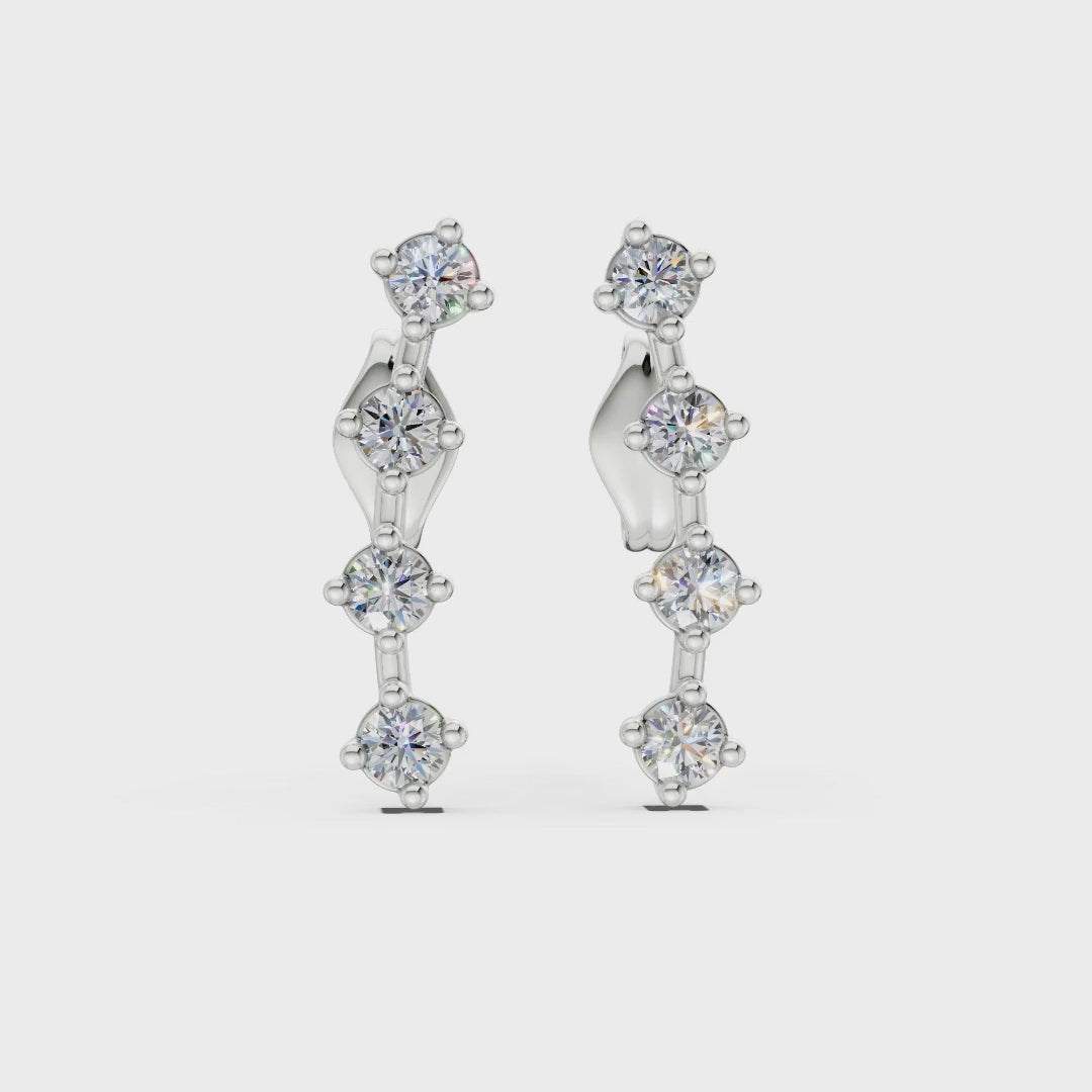 The Cascade Drop Earrings