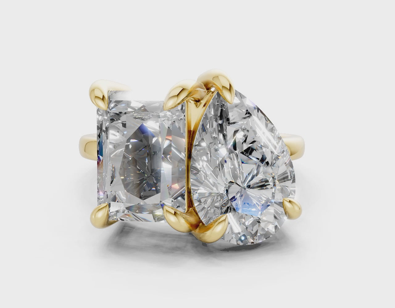The Duet Signature Engagement Ring