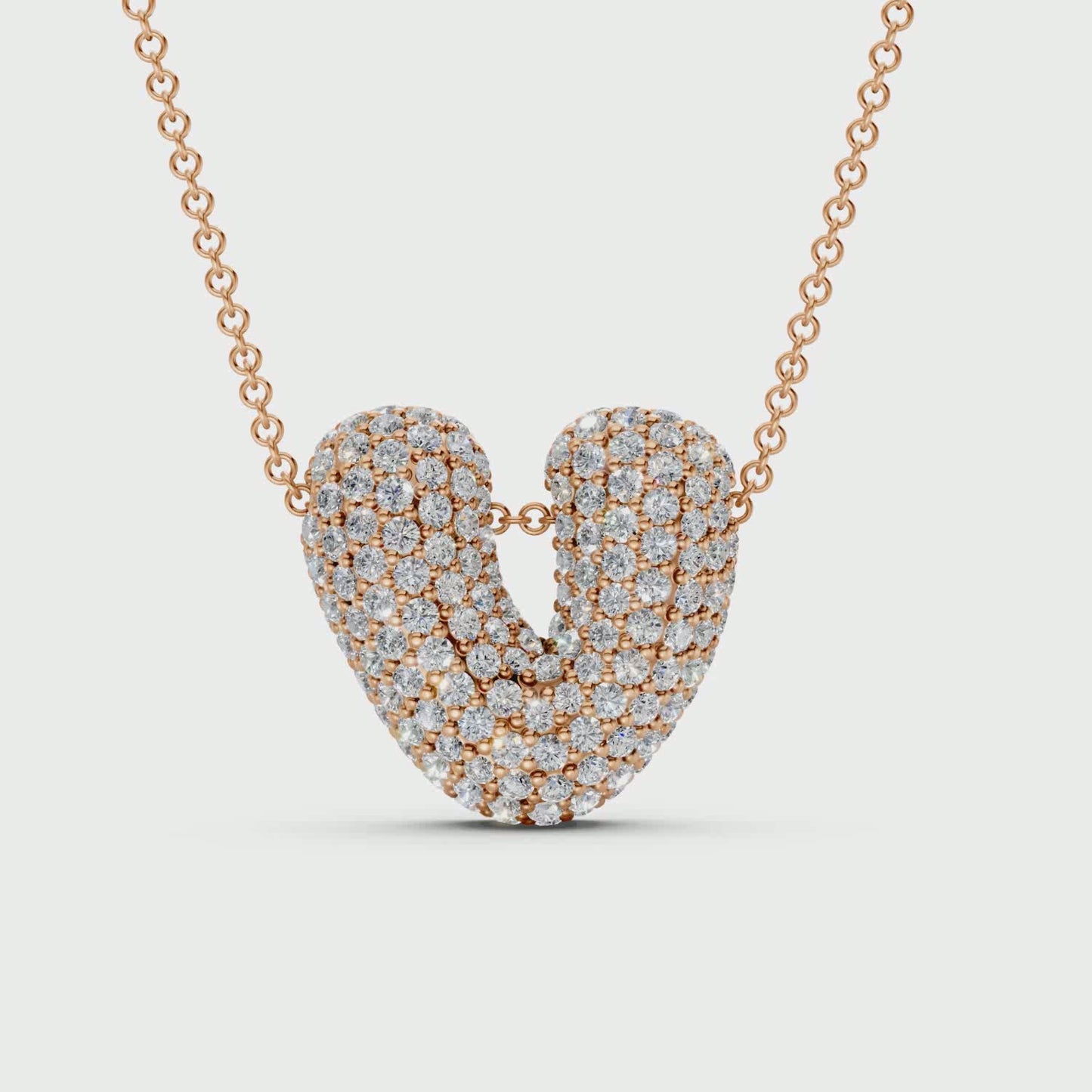 The Bubbletini Pavé Necklace
