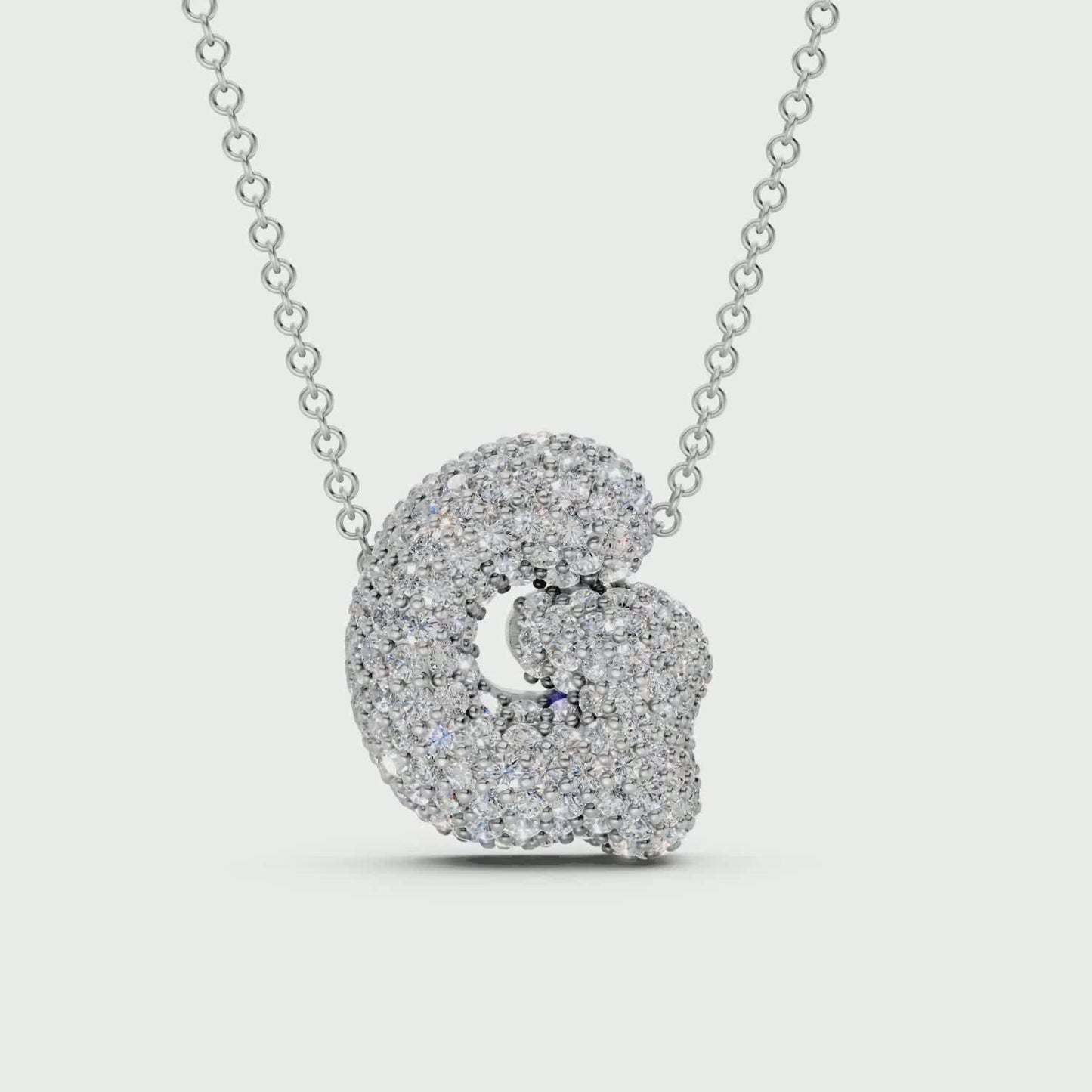 The Bubbletini Pavé Necklace
