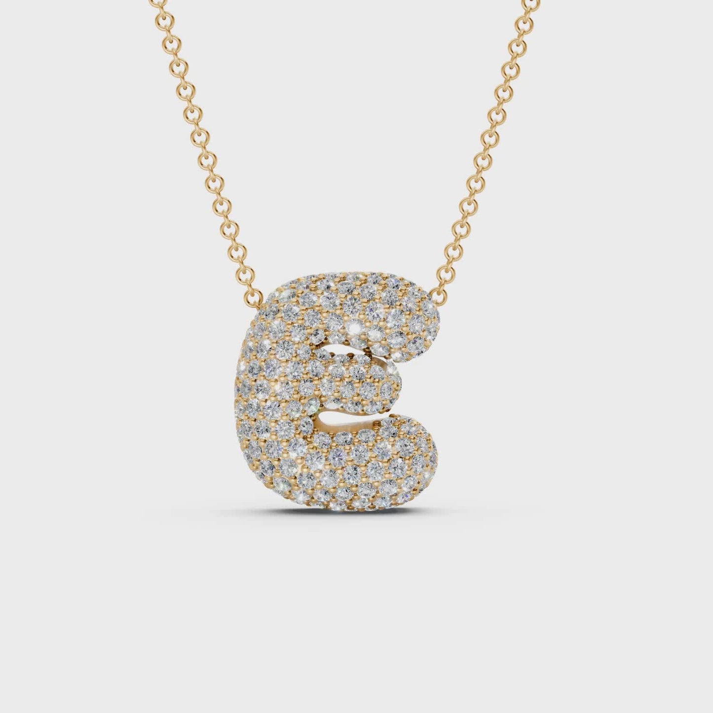 The Bubbletini Pavé Necklace